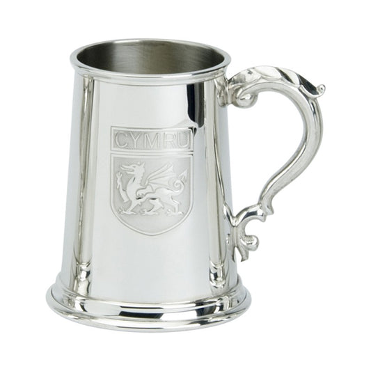 Cymru Badge Tankard